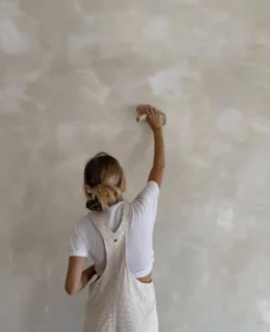 Aplicación pintura limewash