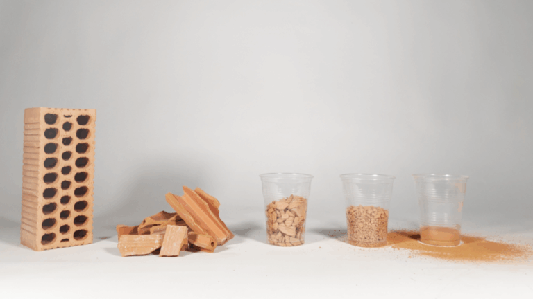 material ladrillo reciclado